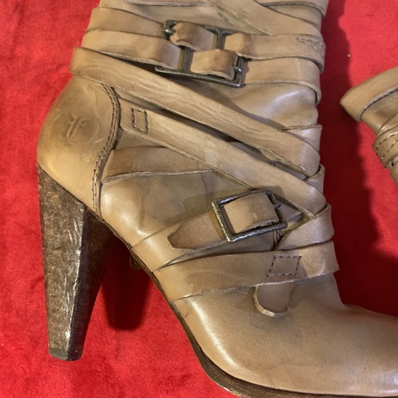Frye Mikaela Strappy Ankle Boots - Picture 7 of 14